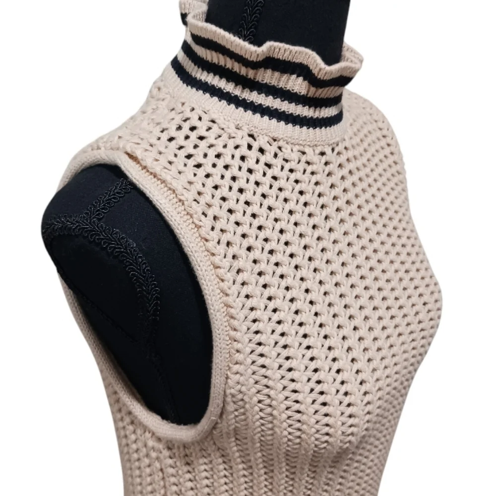 J. Crew Ruffle Collar Shell Top - Picture 4 of 7